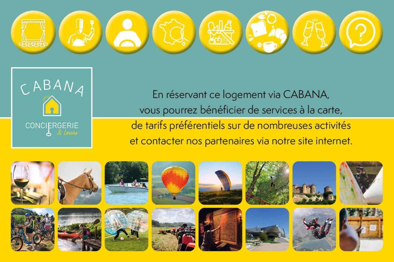 CABANA&Bord de Saône Mâcon Extérieur photo